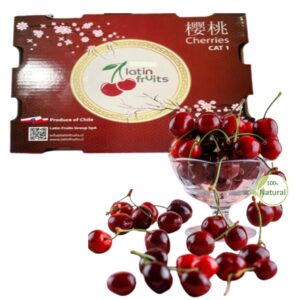 Chilean Cherries 5Kg box Latinfruit