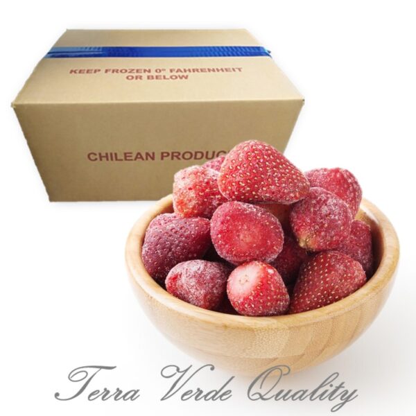 frozen strawberries TerraVerde Nexagra 2025