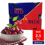Chilean Cherries 2,5Kg box Red&Blue
